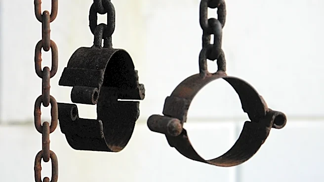A crucial tool of the slave trade, shackles evoke an ugly part of America's past