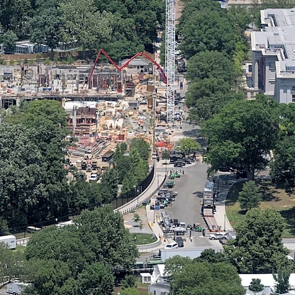 Democrats say money from Trump's tax cuts bill is paying for White House ballroom project