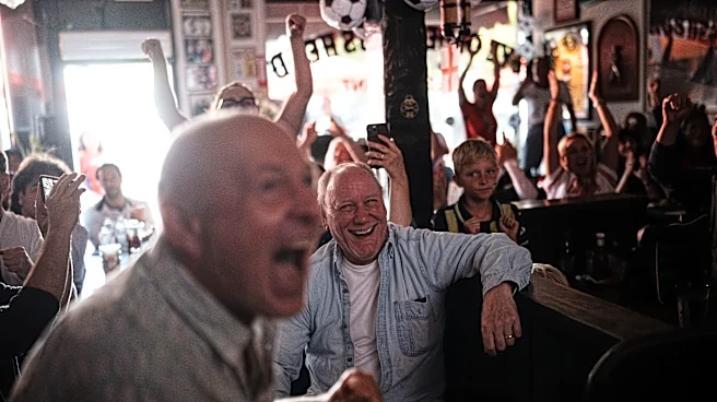 One Extraordinary Photo: Fans at English pub in California celebrate Harry Kane goal