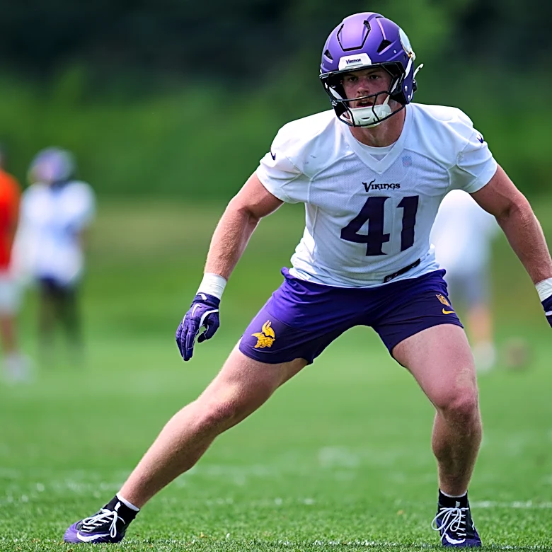 Vikings eager to develop versatile rookie linebacker Jake Golday