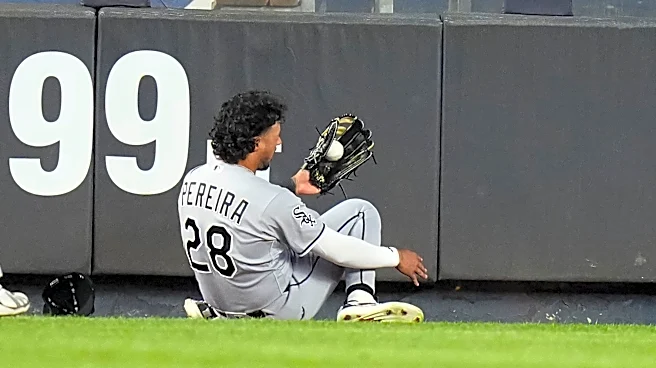 White Sox OF Pereira placed on 7-day concussion injured list after crashing into fence