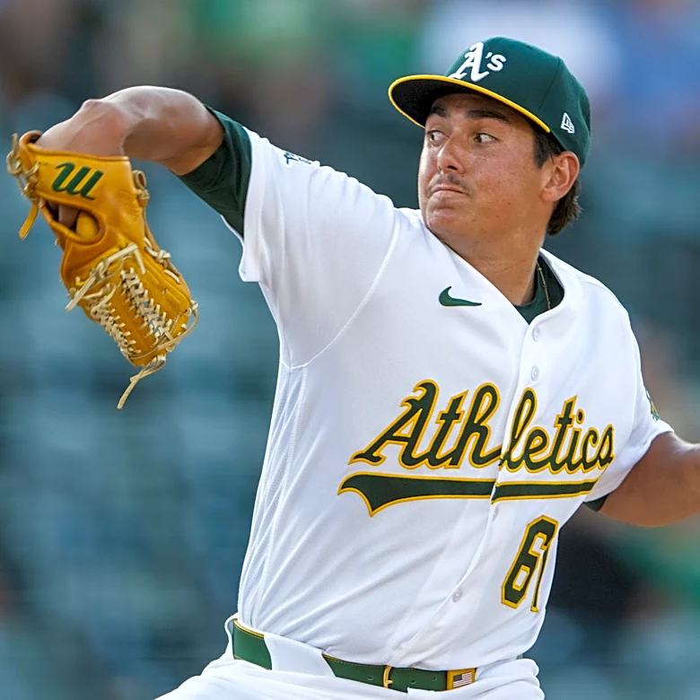Gage Jump spins gem and A's score 5 in 1st to beat Angels 5-0 after Trout lands on injured list