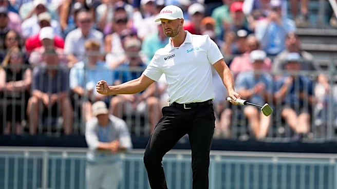 A year after smashing a locker, Wyndham Clark finds himself leading at another US Open