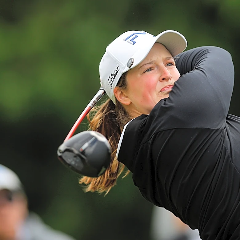 Jing Yan shoots 66 at breezy Blythefield to take Meijer LPGA Classic lead