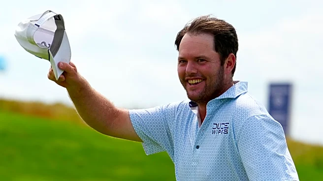 Harry Higgs, 'the Big Rig,' trucks into the US Open weekend with the right attitude and right pants