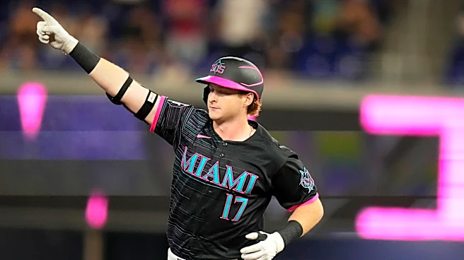Caissie homers, doubles and singles to lead Marlins to 4-3 win over Giants