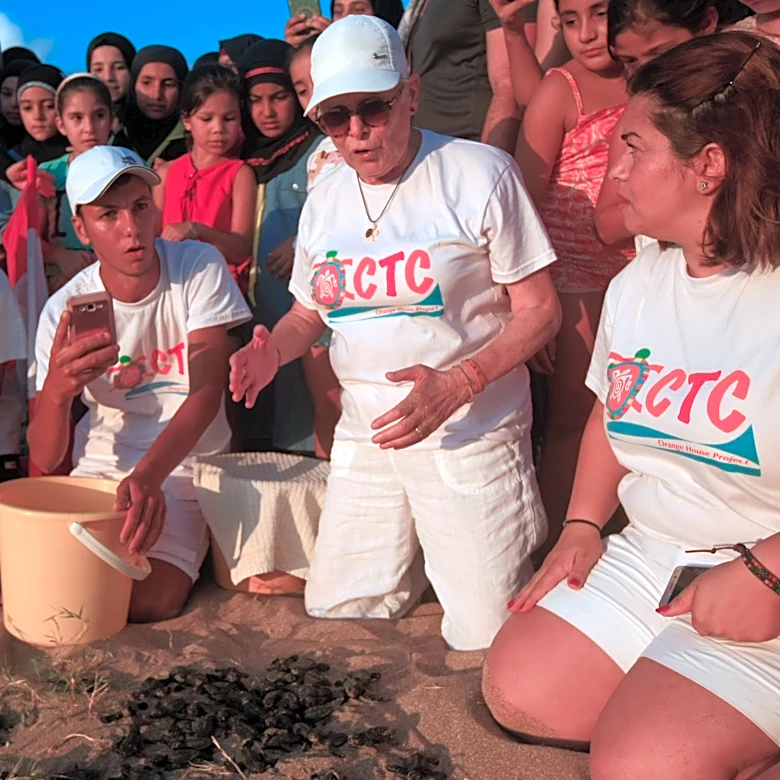 Mourners gather in Beirut to pay respects to Lebanese conservationist who died after Israeli strike