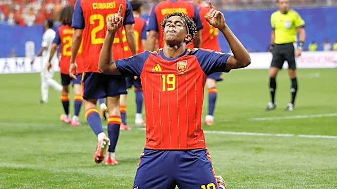 Lamine Yamal scores 10 minutes into his first World Cup start and gives Spain liftoff