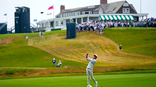 Miles Russell, 17, has his dad caddie to finish his US Open debut in a Father's Day surprise