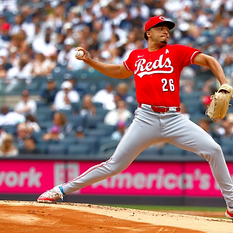 Burns wins 8th straight decision, Stephenson hits a 3-run homer, and Reds beat Yankees 4-1