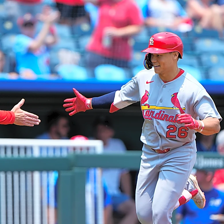 JJ Wetherholt hits 2 homers as the Cardinals beat the Royals 12-10 to avoid a sweep