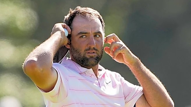 Scheffler gets some help from Clark, but can't take advantage at the US Open