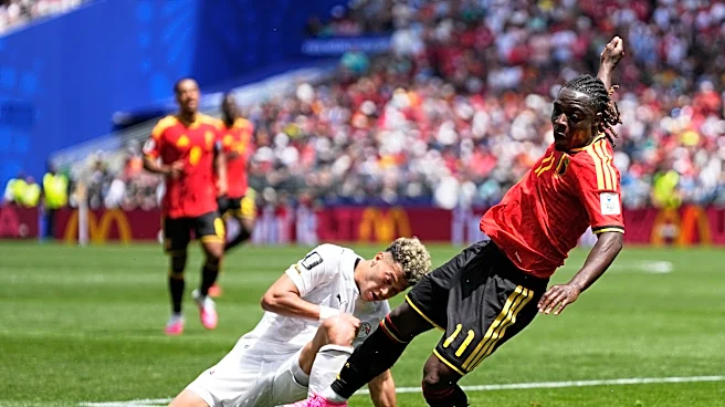 French TV disavows female presenter's barb at Belgium's Doku over leaving World Cup for childbirth