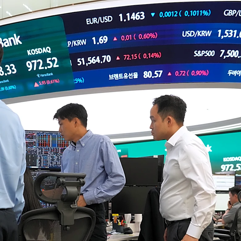 World shares are mixed and US futures fall as Iran talks make progress