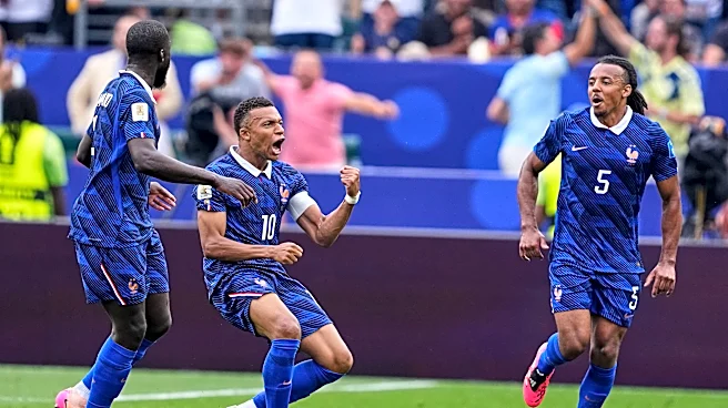 Kylian Mbappé of France scores his 15th World Cup goal, tying for 3rd most in history