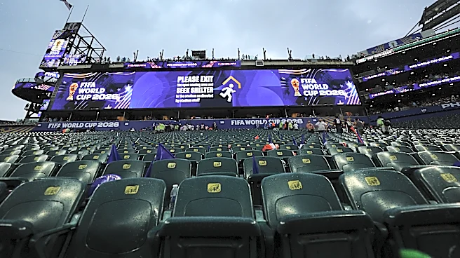 World Cup sees first weather delay, with France-Iraq game in Philadelphia paused for 2 hours