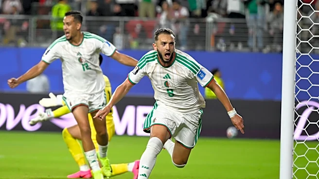 Algeria rallies past Jordan 2-1 for its first win at a World Cup since 2014