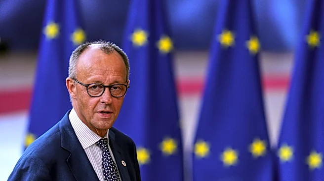 Germany's leader pledges to reform a creaking pension system and says 'failure is not an option'