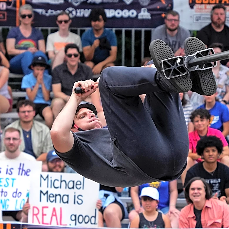 The world of extreme pogo is an eye-popping blend of artistry, courage and 'mystical zest'