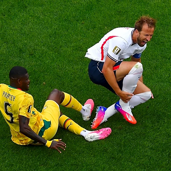Ghanaian player accused of rape gets back onto the field for World Cup draw against England