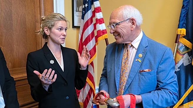 In visit to Capitol, Jessie Diggins and other Olympians push for climate change solutions