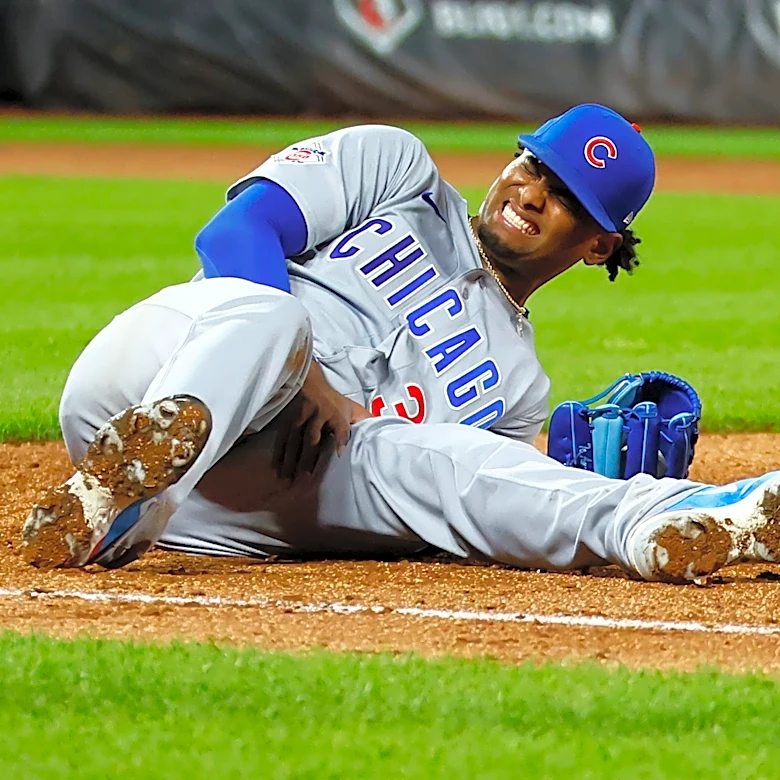 Cubs pitcher Edward Cabrera headed to IL after being carted off the field with a left leg injury