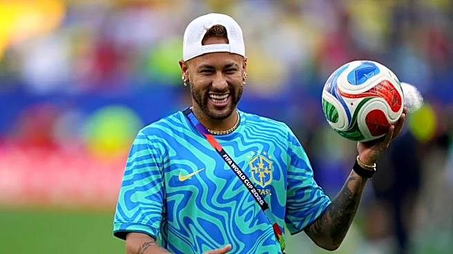 Neymar arrives with Brazil as lineups for World Cup match against Scotland await