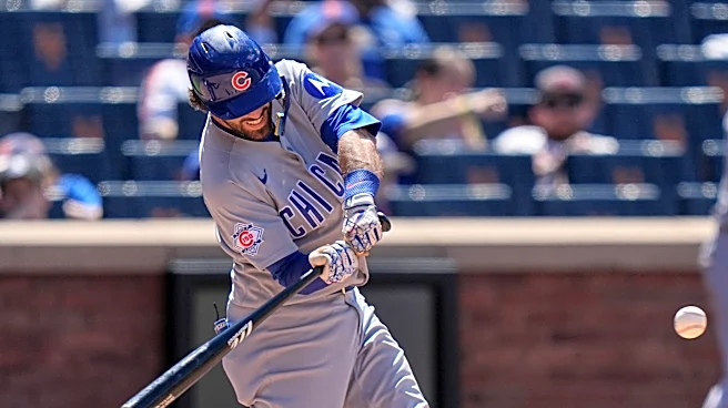 Dansby Swanson has 2 homers, 7 RBIs as Cubs pound Mets 10-3 in Game 1