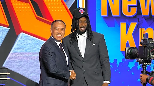 NBA draft finishes up in New York, where some second-round picks are revered