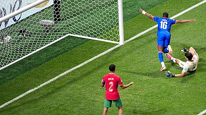 Haiti finally scores again at a World Cup after 52 years, giving the team a moral victory