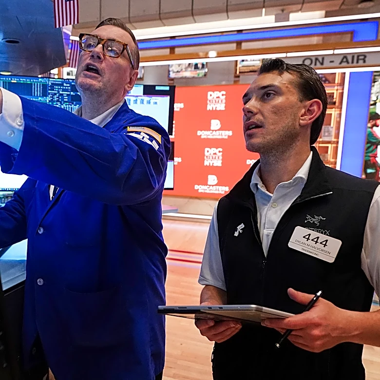 Wall Street drifts to a mixed finish after Micron soars and Apple drops