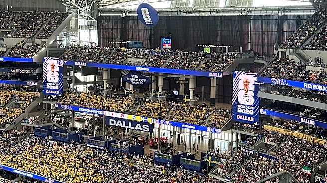 Curtains go up at AT&T Stadium for the World Cup, a glare-blocking move rejected by Jerry Jones