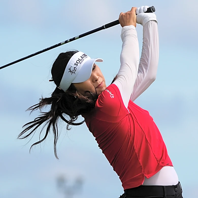 Ina Yoon opens the Women's PGA Championship at Hazeltine with a record-tying 63