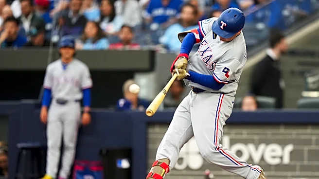 Langford hits 3-run homer, Burger and Pederson also connect as Rangers beat Blue Jays 6-5