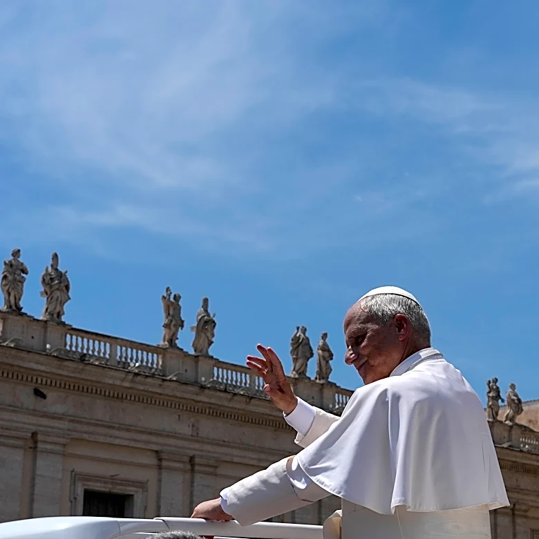 Pope Leo XIV says war 'never blessed by God' as he opens meeting of world's cardinals