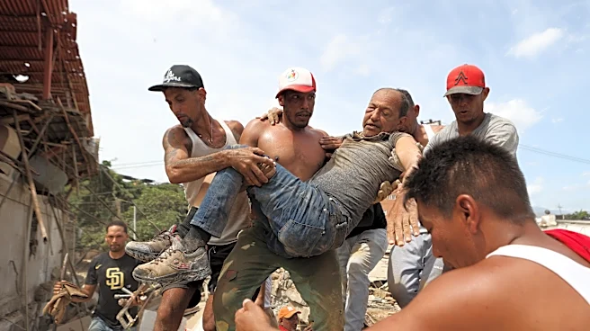Neighbors dig through Venezuela rubble to search for loved ones as death toll climbs