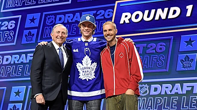 Maple Leafs select Penn State forward Gavin McKenna with the No. 1 pick in NHL draft