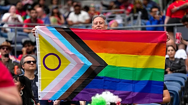 Rainbow flags dot Iran and Egypt's match as Seattle celebrates Pride during the World Cup
