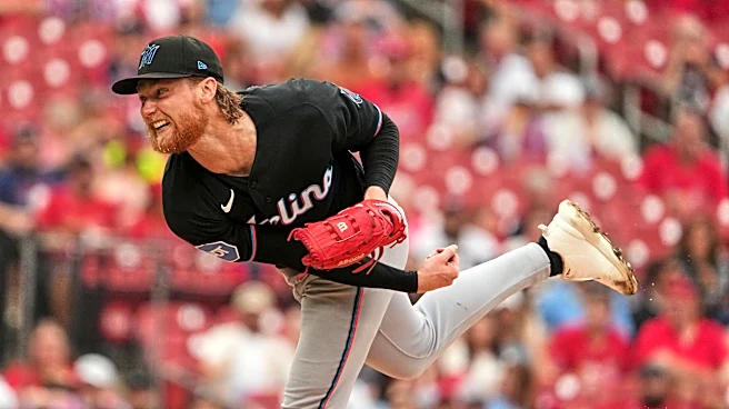 Max Meyer leads the Marlins to a 4-0 win over the Cardinals to improve his record to 9-0