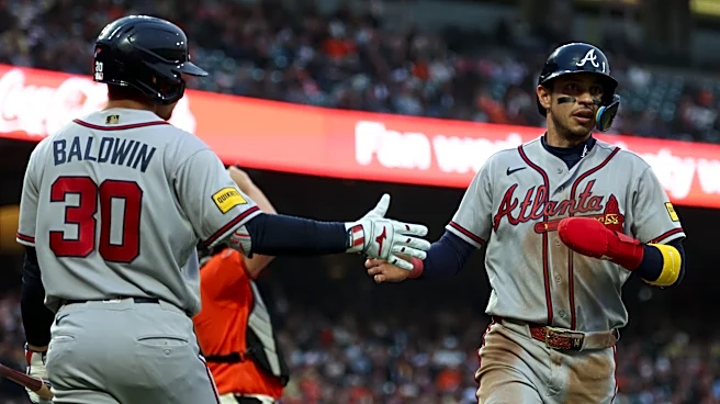 Dubon's 2 hits and 2 runs against former team leads Braves over Giants 3-1