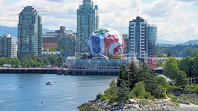 Vancouver turns its Science World museum into a giant 17-story soccer ball for the World Cup