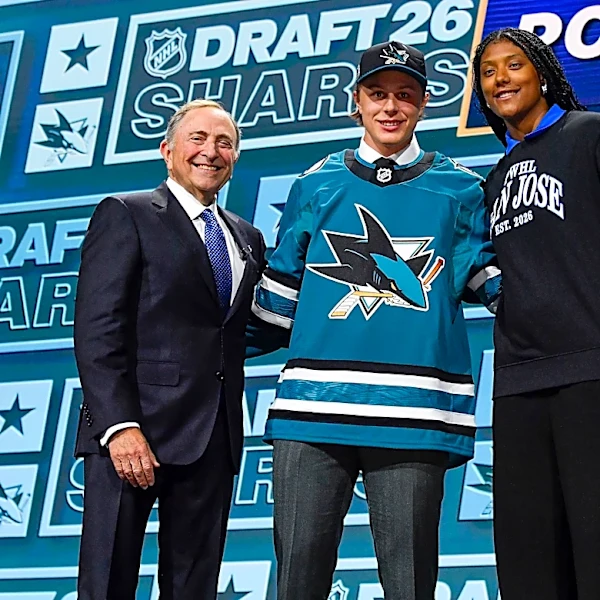San Jose Sharks' future appears brighter after 3-player 1st-round haul at NHL draft