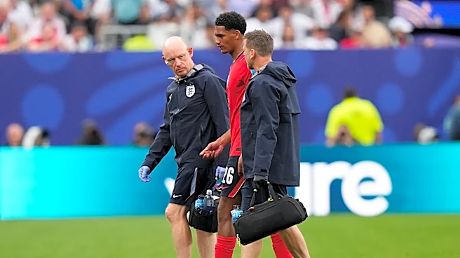 Another right back down for England at the World Cup as Jarell Quansah exits with ankle injury