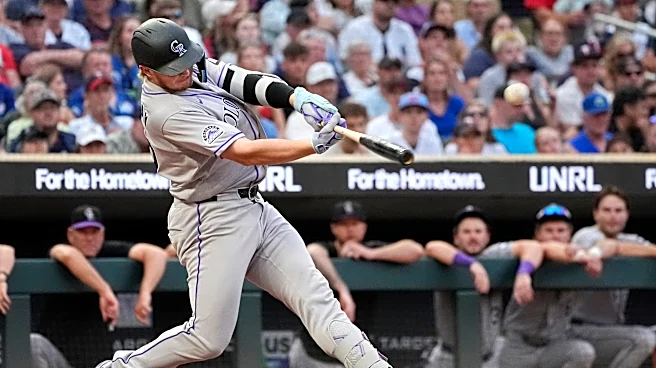 Hunter Goodman hits 3 home runs for Rockies in 8-5 win over Twins