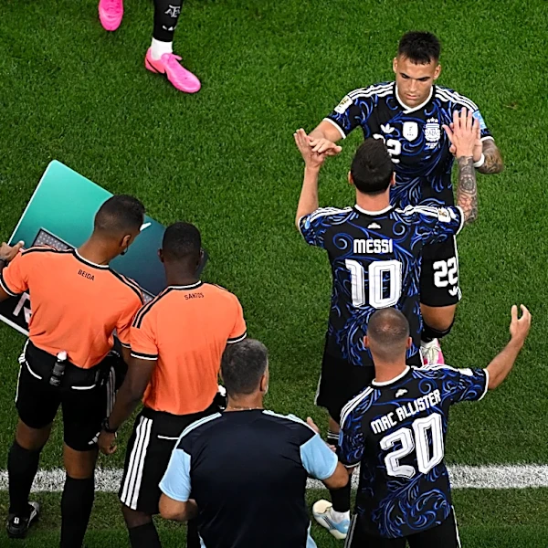Messi enters in 2nd half for Argentina against Jordan with World Cup knockout path already set