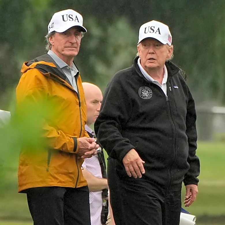 Trump says his renovation plans for a golf course will have Washington hosting a 'major' tournament