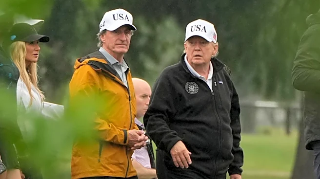 Trump says his renovation plans for a golf course will have Washington hosting a 'major' tournament