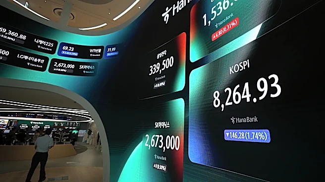 Asian shares are mixed as tech stocks fall in Japan and South Korea