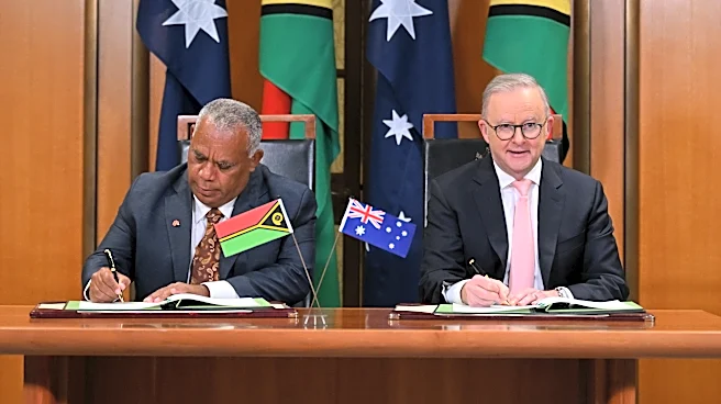 A long-awaited Australia-Vanuatu pact blocks China from building a military base
