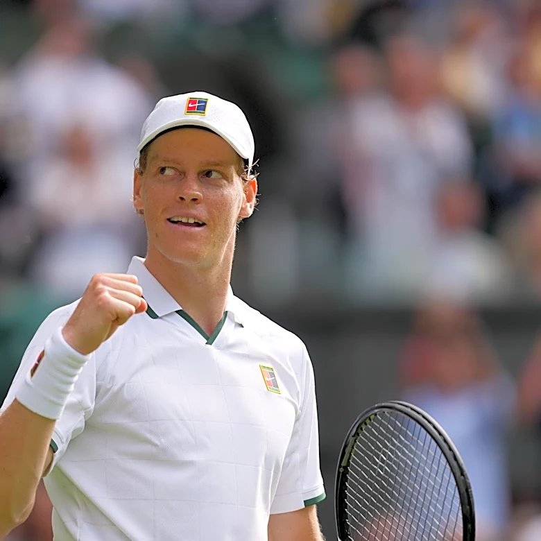 Defending champion Sinner comes back to beat Kecmanovic in 5 sets in 1st round of Wimbledon